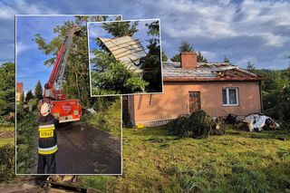 Potężne burze nad Dolnym Śląskiem! Te zdjęcia ukazują dramat mieszkańców. Ponad 500 interwencji strażaków
