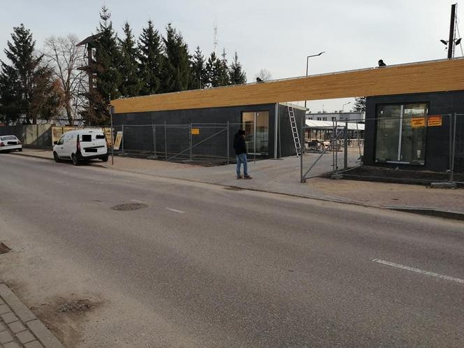 Prace na siedleckim targowisku