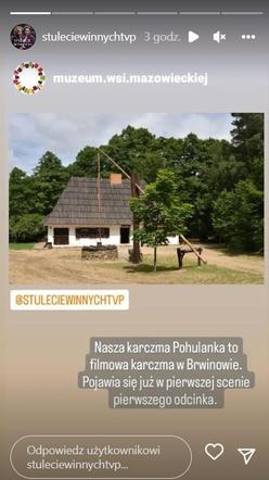 Stulecie Winnych. Karczma Pohulanka, która gra w serialu karczmę w Brwinowie