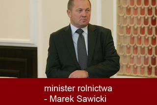 minister rolnictwa - Marek Sawicki