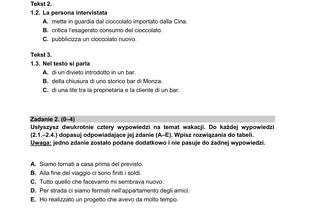 Matura 2021: Język włoski na poziomie rozszerzonym. Arkusze CKE