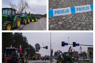 Protest rolników w Podlaskiem. Zablokowane dojazdy do Białegostoku