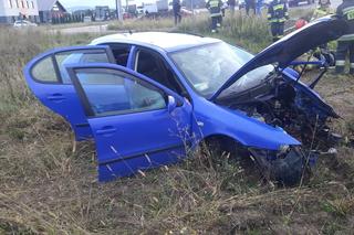 Z auta niewiele zostało! Makabryczny wypadek pod Nowym Sączem