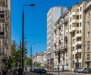 Dawny „szkieletor” przy placu Politechniki 4 w Warszawie