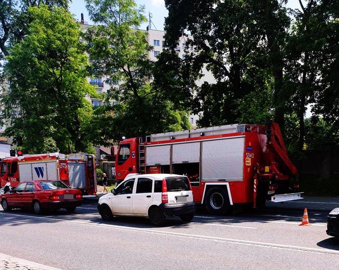 Wypadek na skrzyżowaniu w Mysłowicach