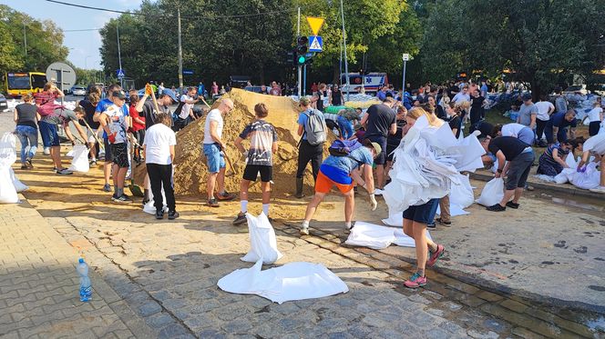 Stabłowice. Tak ratowali gołębie z działek