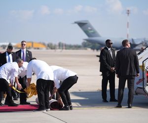 Trump w Tel Awiwie. Hamas wypuszcza kolejnych zakładników