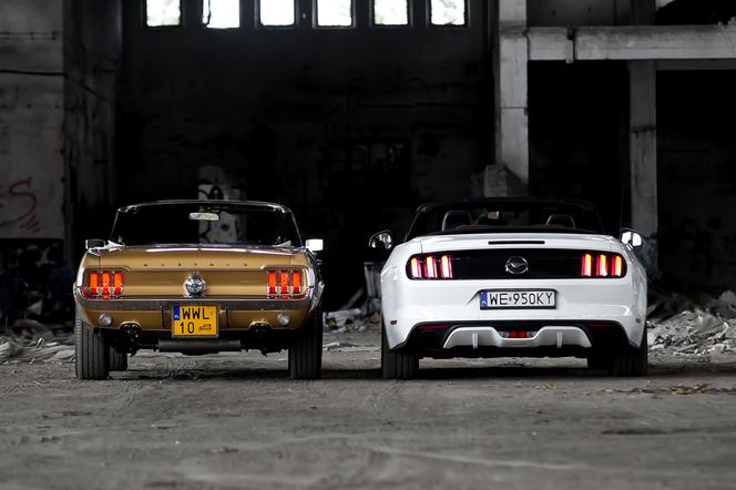 Ford Mustang Convertible 1968 & Ford Mustang Convertible 2015