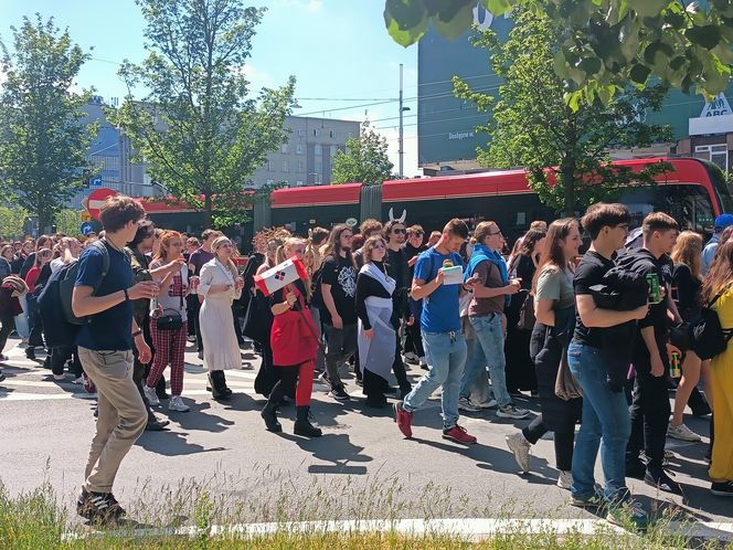 Korowód studencki rozpoczyna Juwenalia Śląskie 2025 w Katowicach
