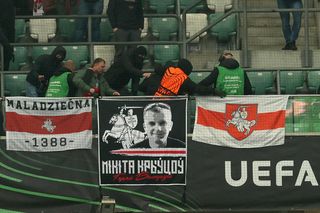 Był na meczu Legia - Dinamo, protestował przeciwko Łukaszence. Teraz dostał wyrok