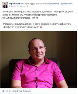 Wróżbita Maciej obraża Chajzera