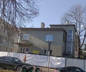 Kraków. Budowa hotelu Nobu