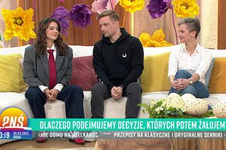 Gwiazdor Barw szczęścia zdjął spodnie w Pytaniu na śniadanie