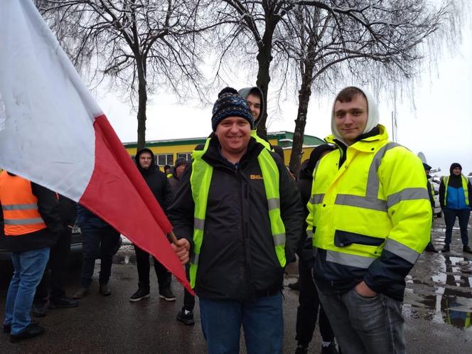 Protest rolników w Hrubieszowie - 9 lutego 2024