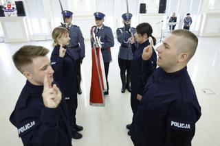 Lublin: Nowi policjanci na Lubelszczyźnie. Zobacz zdjęcia! [GALERIA]