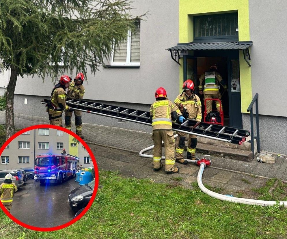 Tragiczny pożar w Piekarach Śląskich. Jedna osoba nie żyje