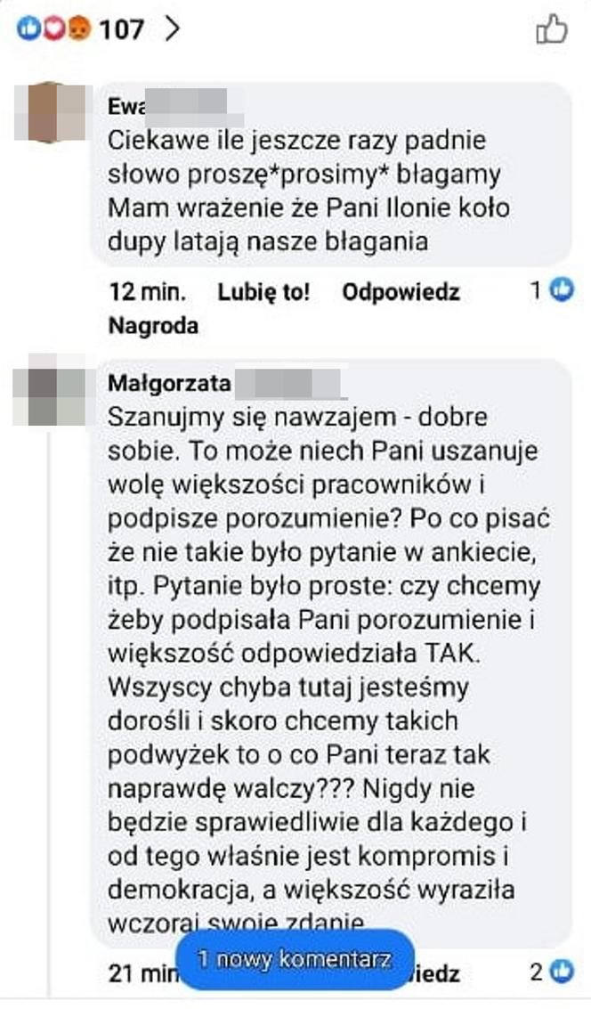 konflikt związkowców  w ZUS