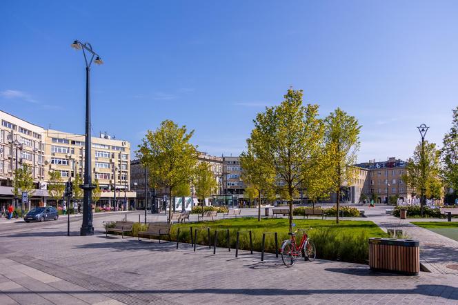 Plac Wolności w Łodzi po remoncie