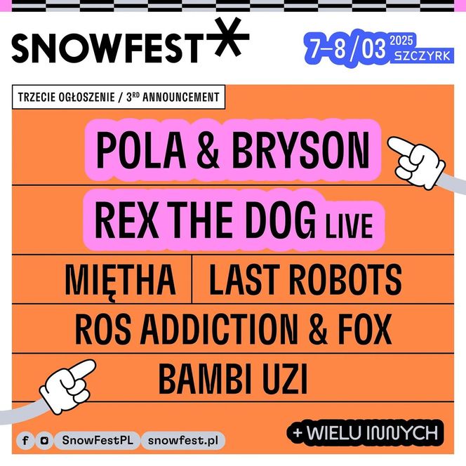 SnowFest Festival 2025 - line-up