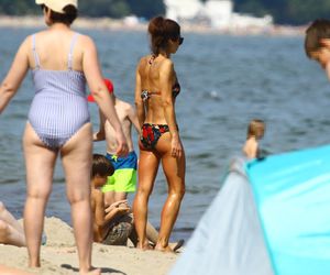 Marta Kaczyńska nad Bałykiem niczym grecka bogini!