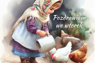 Dzień dobry we wtorek! Fajne obrazki do wysłania znajomym 