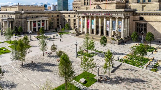 Plac Centralny Warszawa, sierpień 2025