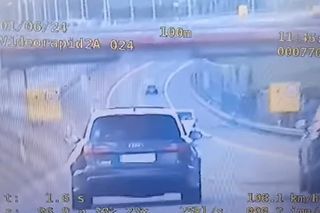 Pędził A1 w Godowie 200 km/h. Słowak słono zapłacił za brawurę - WIDEO