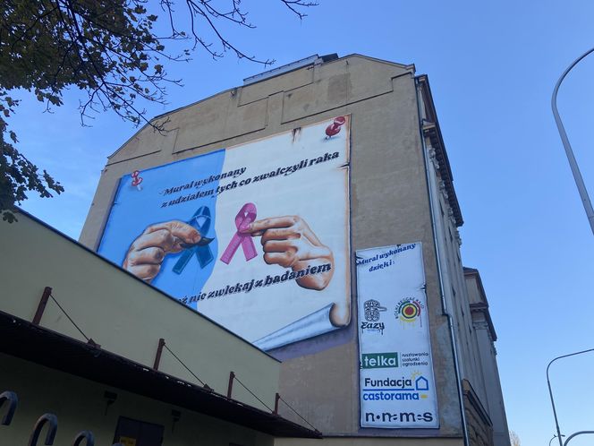 Na ścianie szpitala we Wrocławiu powstał wyjątkowy mural