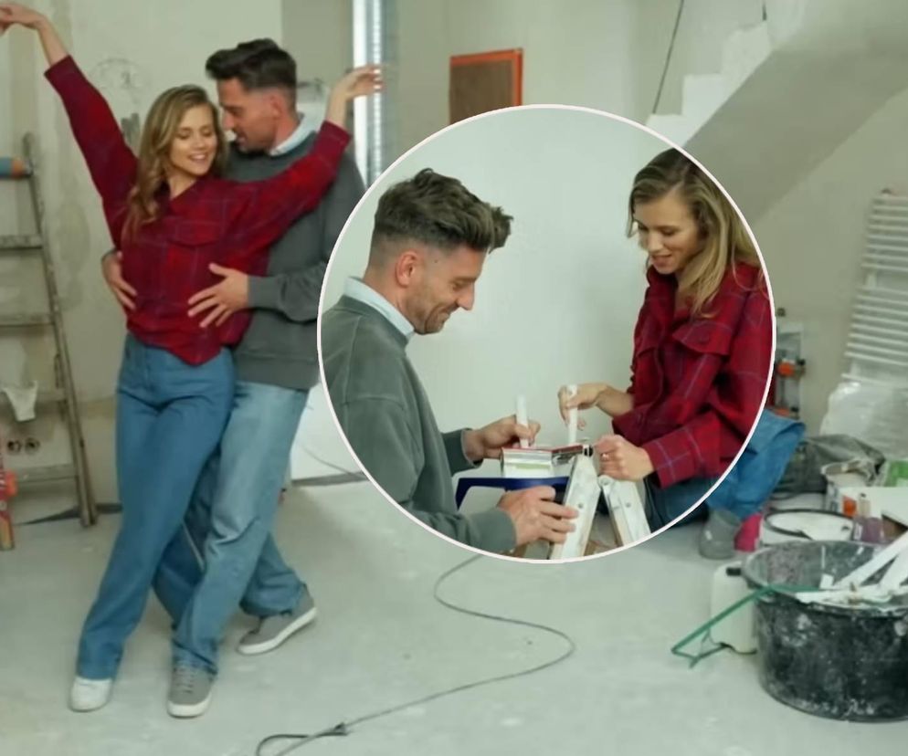 Rogacewicz i Kaczorowska w nowym domu