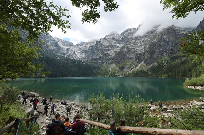 Śnieg w Tatrach w sierpniu
