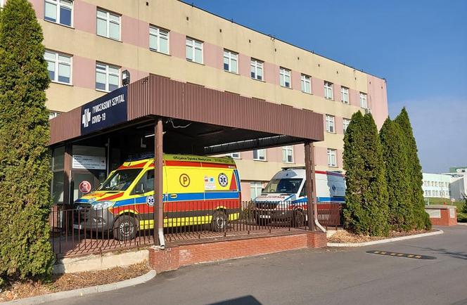 Szpital Tymczasowy w Siedlcach jest praktycznie stale wypełniony po brzegi