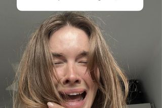 M jak miłość. Dominika Kachlik na planie