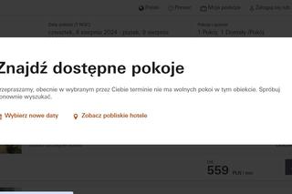 Marriott kończy działalność - nie da się zarezerwować pokoju w Marriott Bonvoy