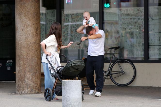 Marcin Hakiel z Dominiką  Serocką w studiu tatuaży