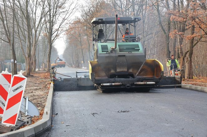 Remont ulicy Szczecińskiej w Łodzi