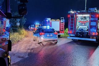 Pijana kobieta w ciąży za kierownicą. Dachowała z 6-letnim dzieckiem