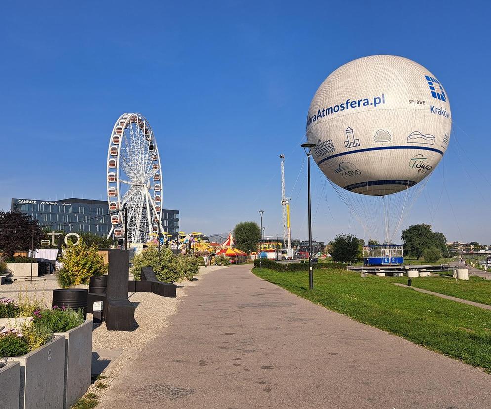 Balon widokowy w Krakowie