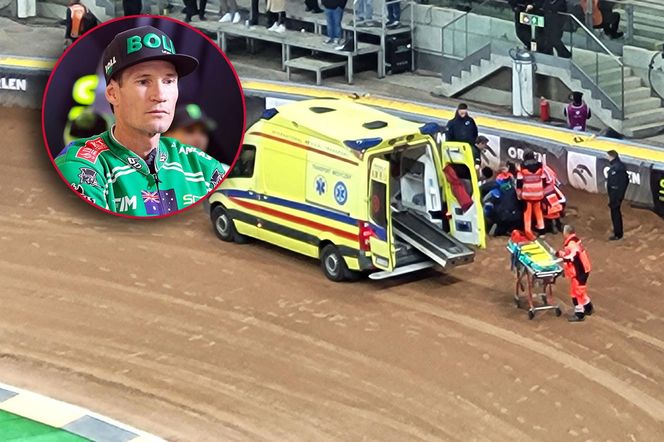 Potworny wypadek Jasona Doyle’a podczas Grand Prix Polski. Karetka długo była na torze, wyglądało to przerażająco [WIDEO]