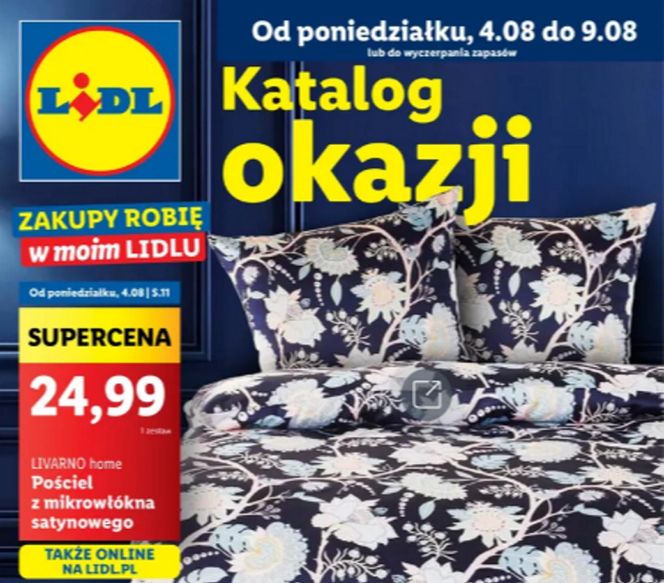 Promocje na pościel w Lidlu