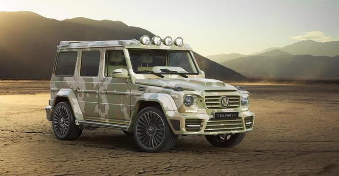 Mercedes-Benz G63 AMG Sahara Edition po tuningu Mansory