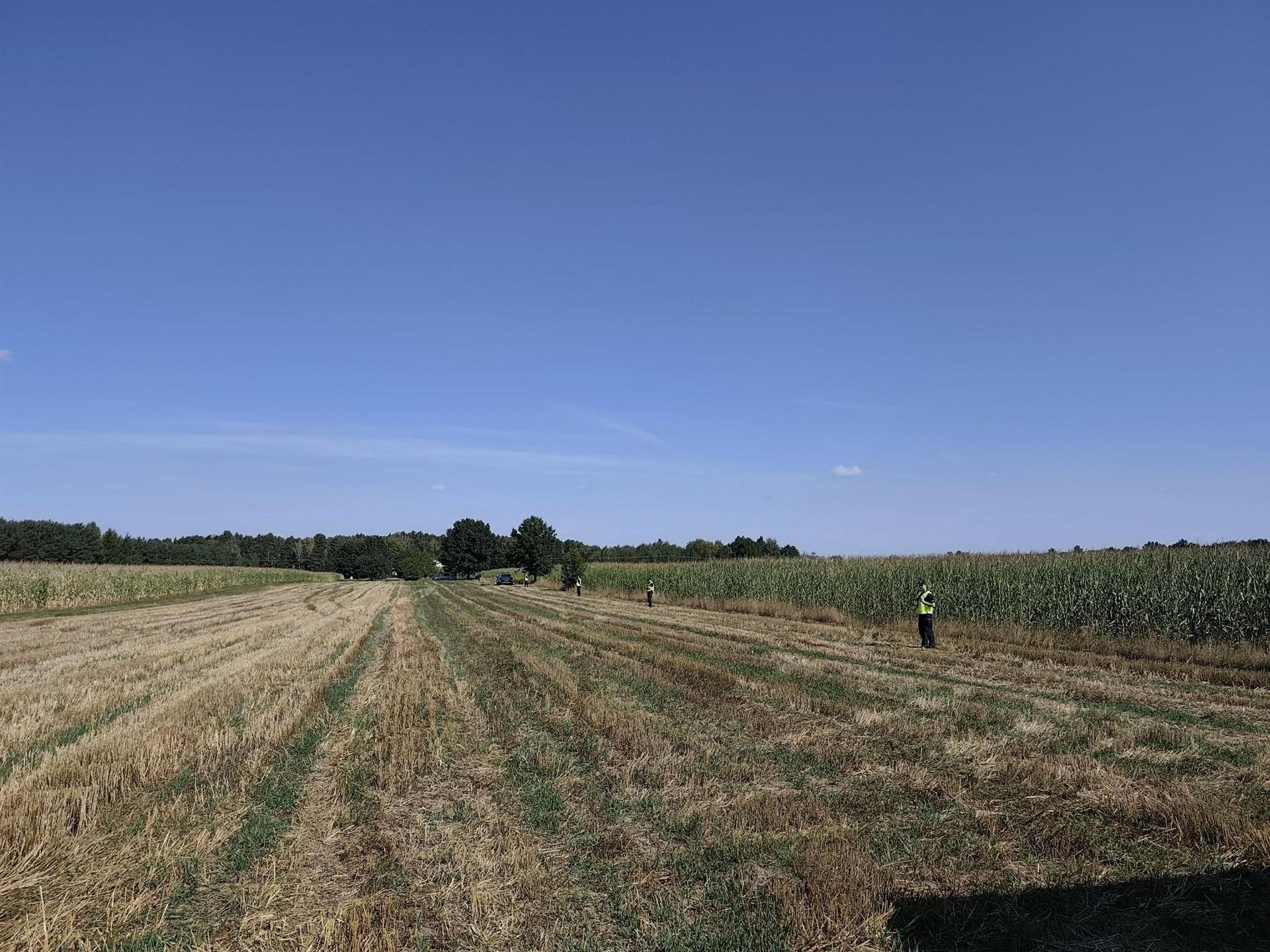 Dron w powiecie Łukowskim