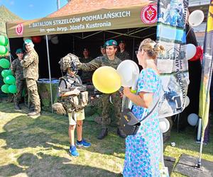 Piknik Wojskowy 18. Dywizji został zorganizowany na terenie zielonym przy aquaparku i stadionie miejskim w Siedlcach