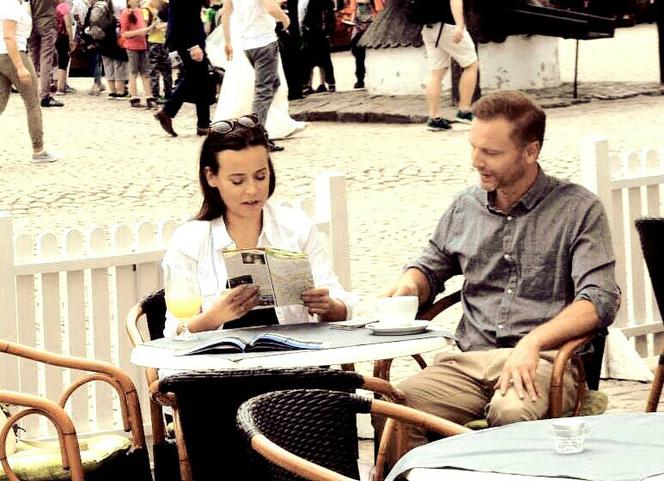 M jak miłość, Magda (Anna Mucha), Andrzej (Krystian Wieczorek)