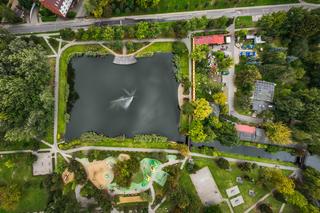 Projekt nowych Stawów Brustmana na Bielanach