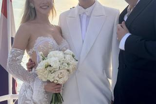 Tribbs i Żaneta Płudowska wzięli ślub! W małżeństwo wkroczyli cali na biało