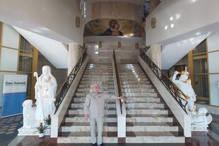 Wałęsa modlił się w kościele Rydzyka