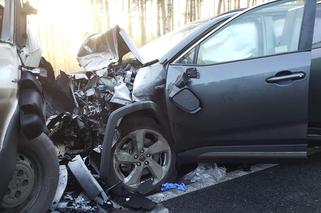 Wypadek na DK 10 w Stryszku! Są poszkodowani [ZDJĘCIA]