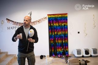 Urodziny kota Wojtka.