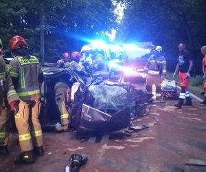 Wypadek na trasie Złocieniec - Siemczyno