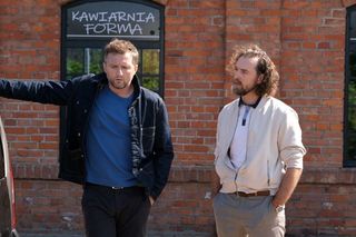 	M jak miłość, odcinek 1817. Bartek (Arkadiusz Smoleński), Tomasz Kawecki (Ziemowit Wasielewski)